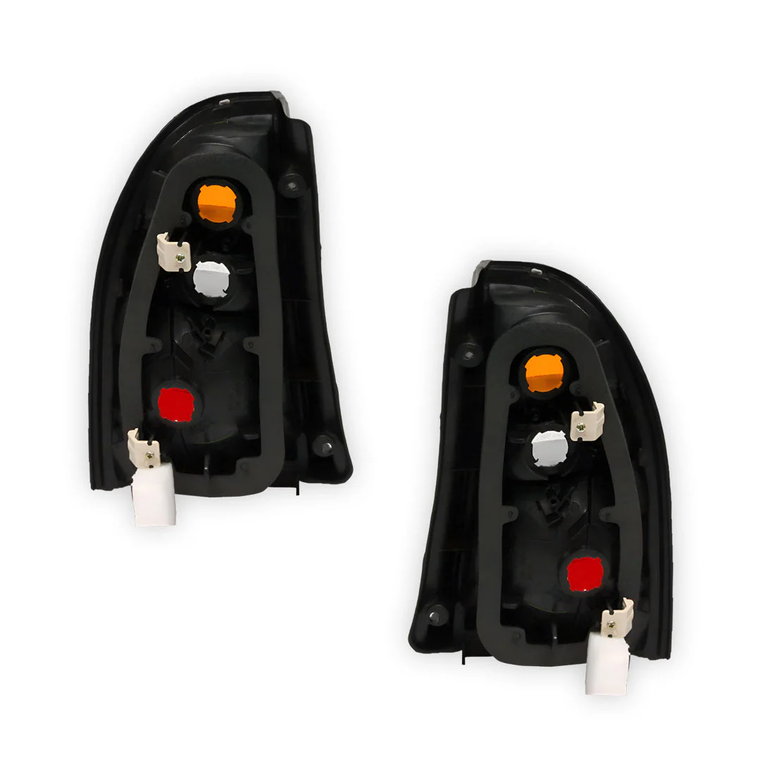 Mitsubishi Lancer CE (1998 - 2002) Orange / White / Red OEM Style Tail Lights LH + RH - Image 3