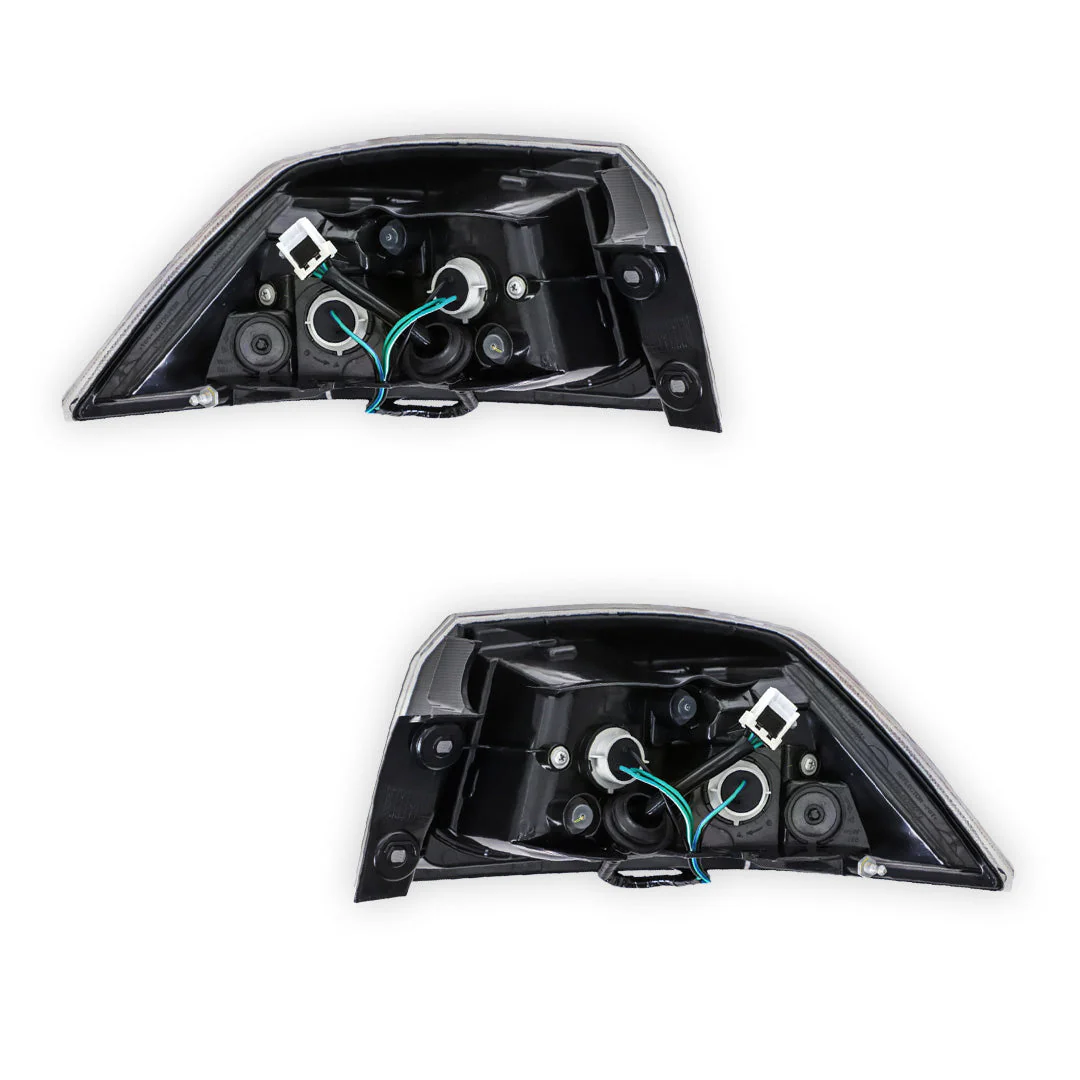 Mitsubishi Lancer CF (2015 - 2017) Black OEM Style Tail Lights LH + RH - Image 3
