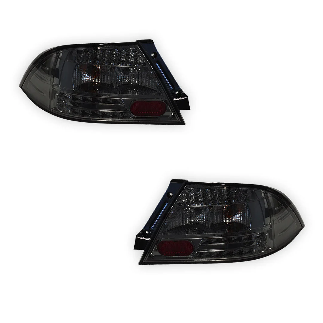 Mitsubishi Lancer CH (2003 - 2007) Full Smoked LED Tail Lights LH + RH - Image 6