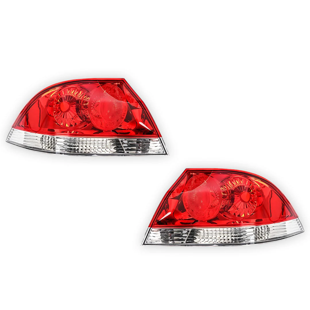 Mitsubishi Lancer CH (2003 - 2007) Halogen OEM Style Tail Lights LH + RH - Image 2