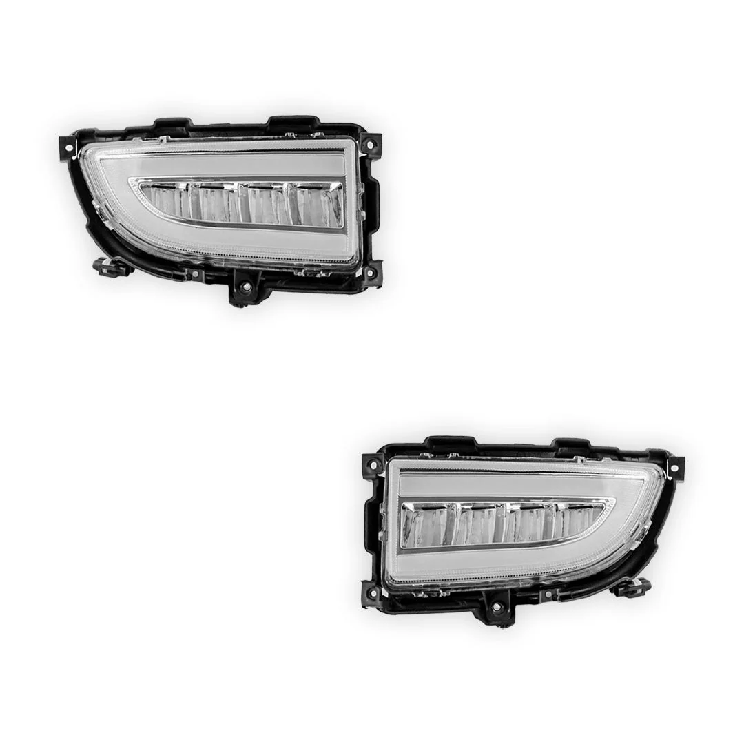 Mitsubishi Lancer CH (2004 - 2006) LED DRL Fog Lamp  LH + RH - Image 2