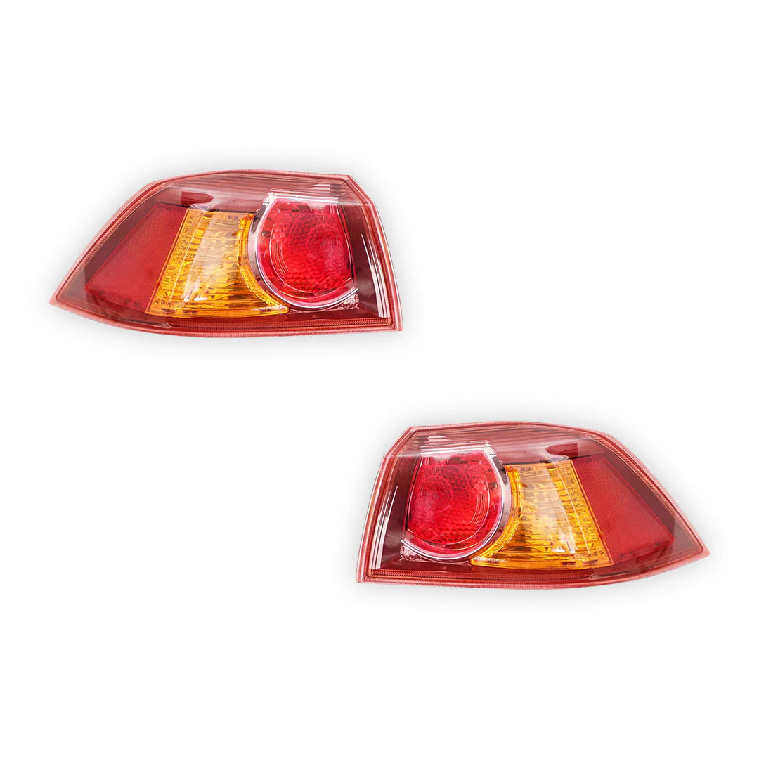 Mitsubishi Lancer CJ (2012 - 2015) OEM Style Tail Lights LH + RH - Image 2