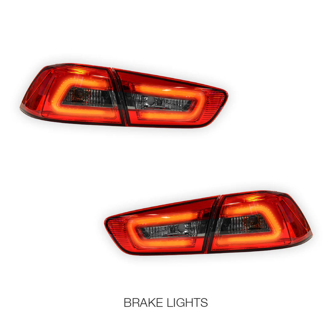 Mitsubishi Lancer CJ / CF (2007 - 2019) 3D LED Tail Lights LH + RH - Image 10