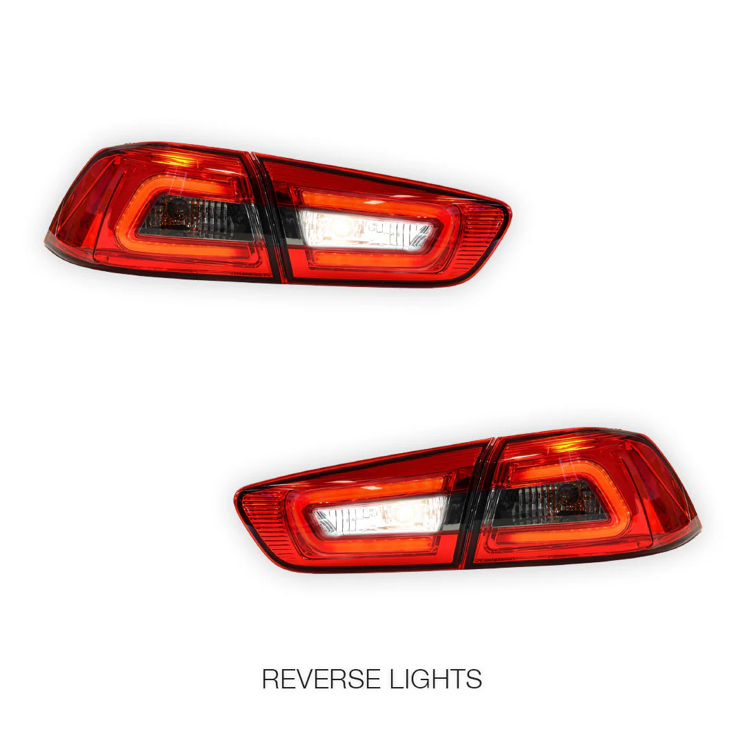 Mitsubishi Lancer CJ / CF (2007 - 2019) 3D LED Tail Lights LH + RH - Image 11