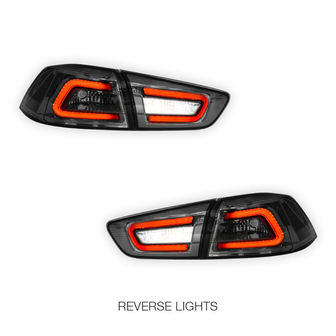 Mitsubishi Lancer CJ / CF (2007 - 2019) 3D LED Tail Lights LH + RH - Image 5