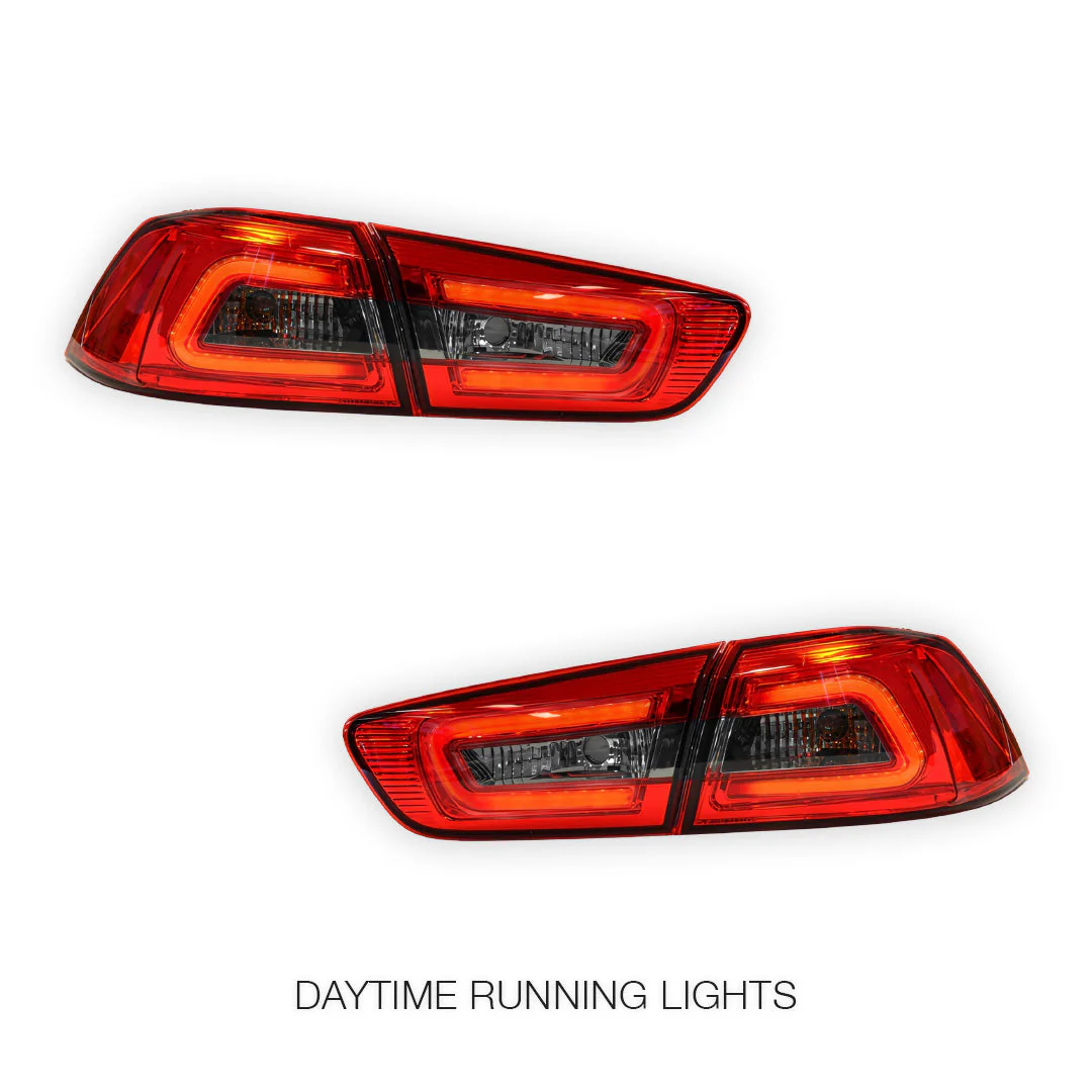 Mitsubishi Lancer CJ / CF (2007 - 2019) 3D LED Tail Lights LH + RH - Image 8
