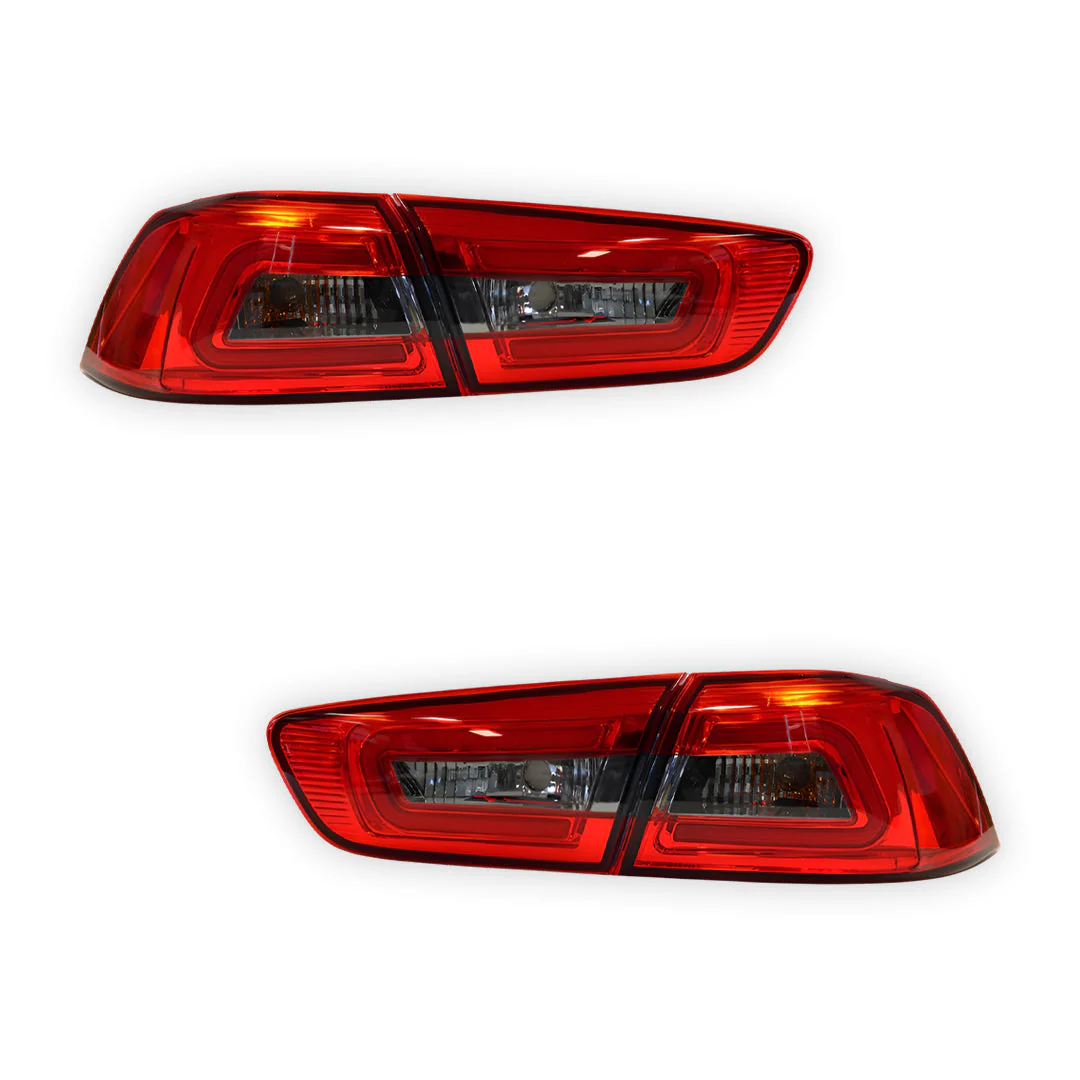 Mitsubishi Lancer EVO 10 (2007 - 2019) 3D LED Tail Lights LH + RH - Image 12