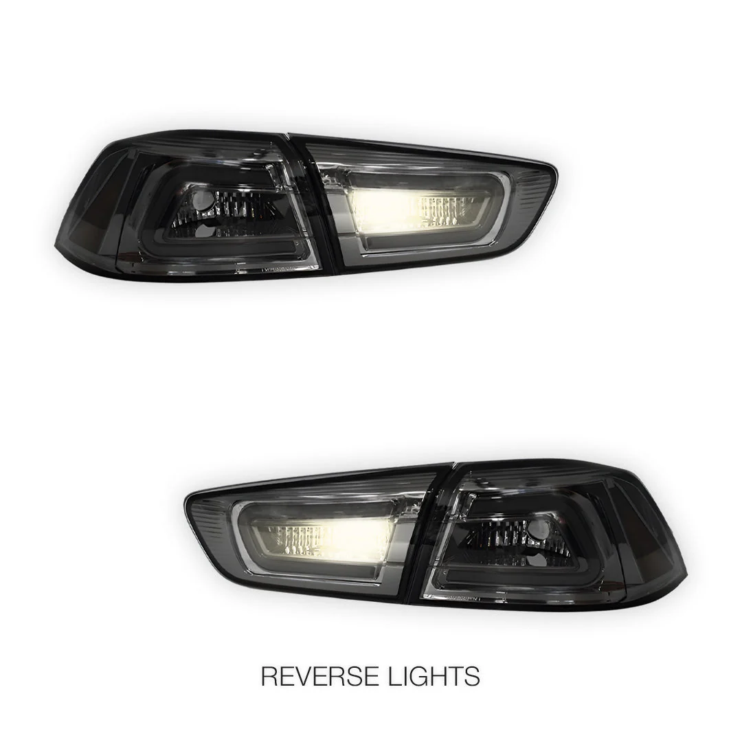 Mitsubishi Lancer EVO 10 (2007 - 2019) 3D LED Tail Lights LH + RH - Image 5