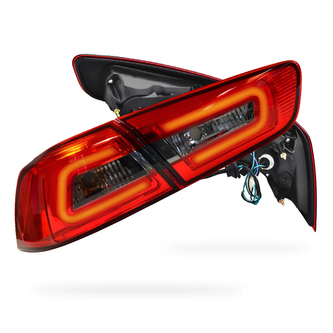 Mitsubishi Lancer EVO 10 (2007 - 2019) 3D LED Tail Lights LH + RH - Image 7