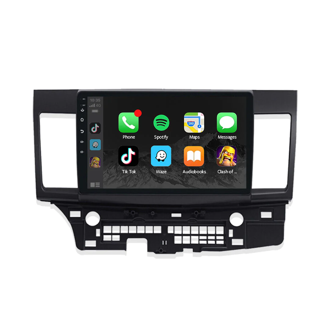 Mitsubishi Lancer Evo 10 CY / CJ / CF (2007 - 2017) 10.1" 13.3" Wireless Android 15 Head Unit for Apple CarPlay / Android Auto - Image 3