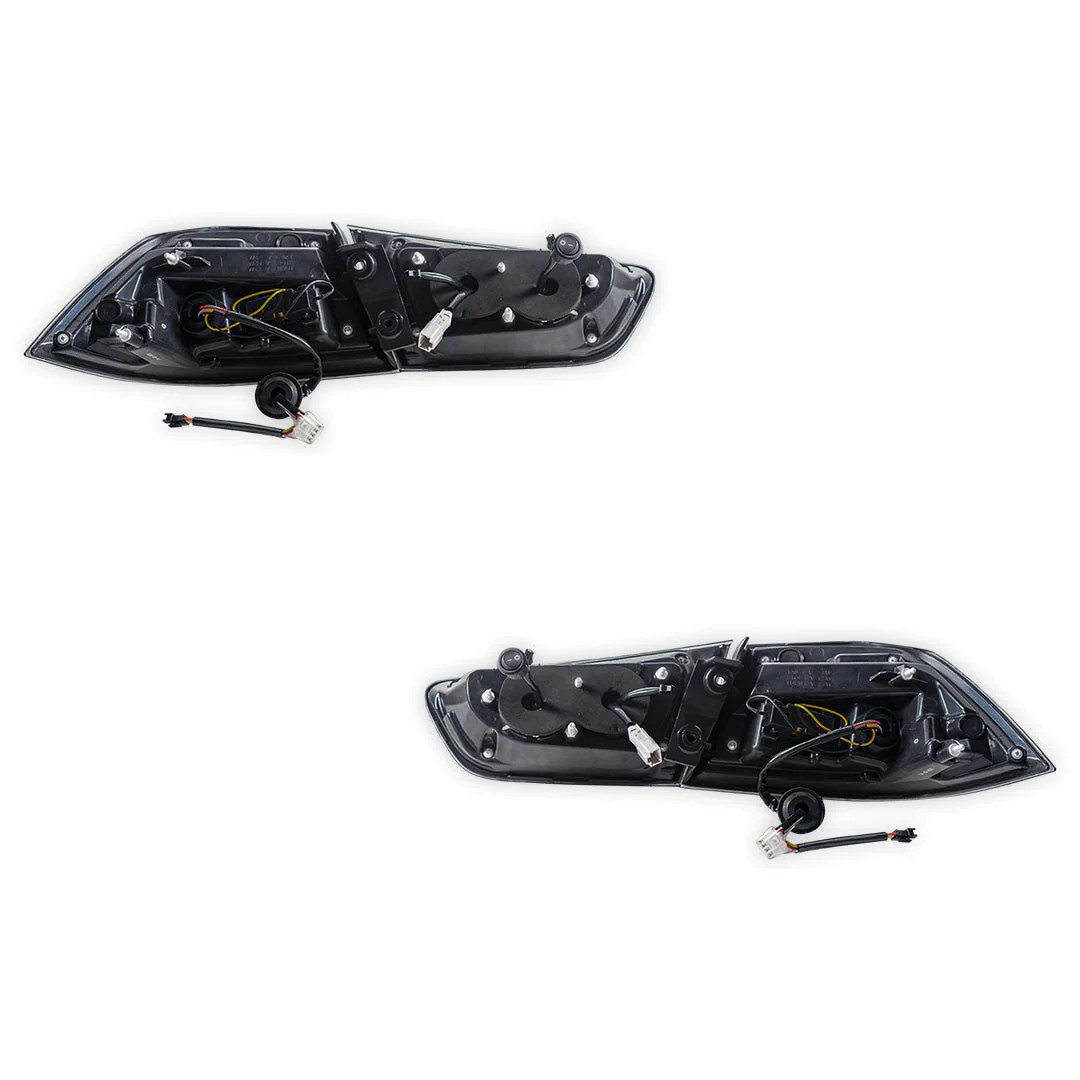 Mitsubishi Lancer Evolution X CF CJ Sedan (2007 - 2017) RGB Sequential Tail Lights LH + RH - Image 7