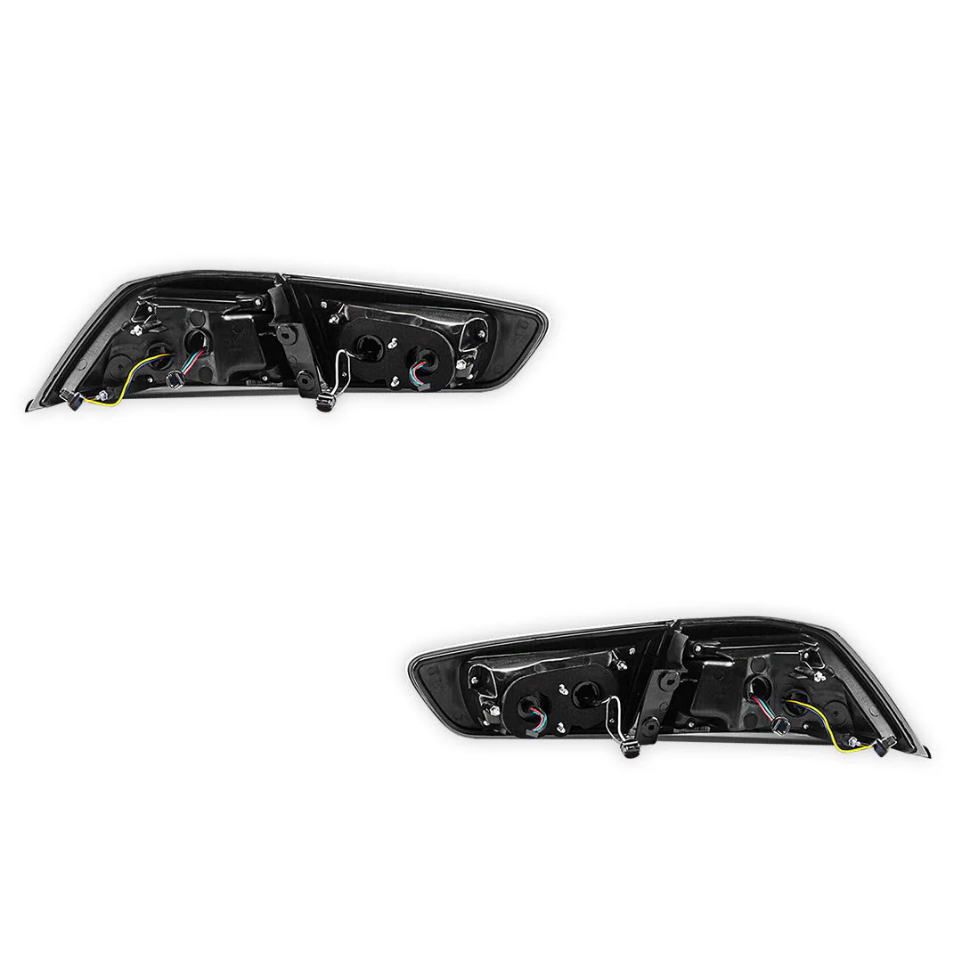 Mitsubishi Lancer Evolution X CF CJ Sedan (2007 - 2017) Sequential Smoked Tail Lights LH + RH - Image 7