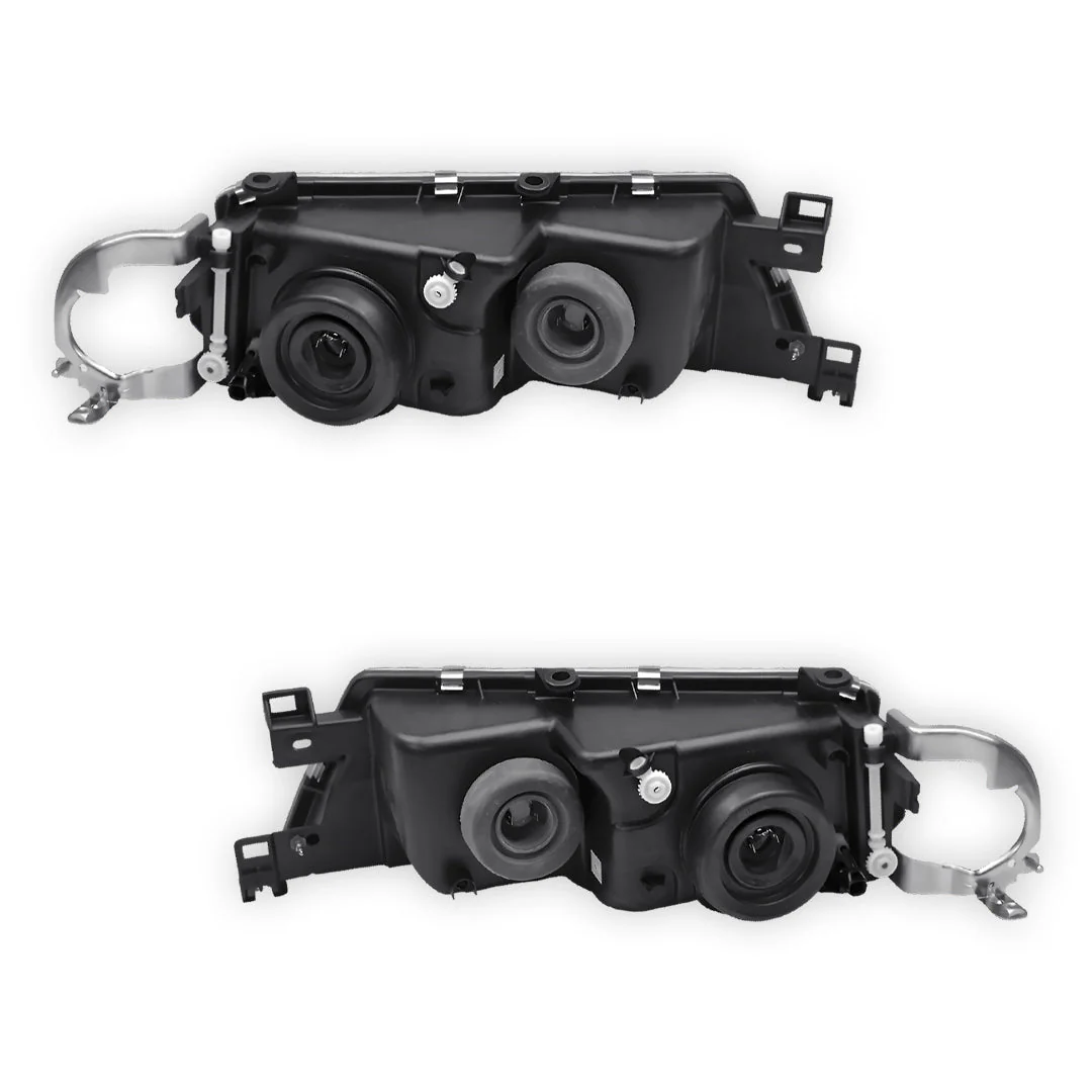 Mitsubishi Magna TJ [1996 - 2003) Clear OEM Style Headlights LH + RH - Image 3