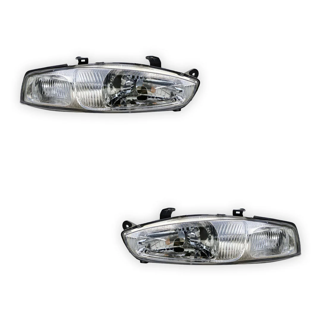 Mitsubishi Mirage CE4 (2001 - 2003) OEM Style Headlights LH + RH - Image 2