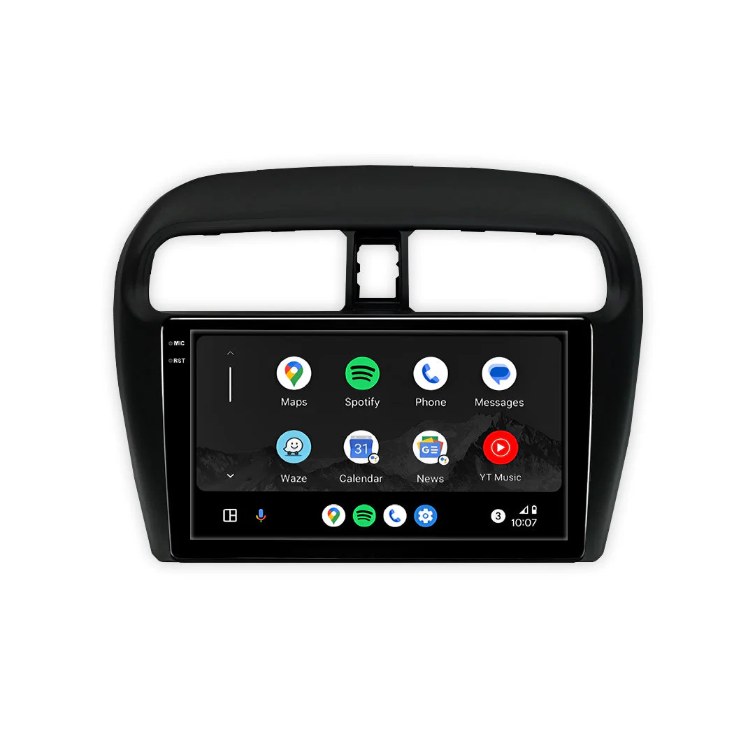 Mitsubishi Mirage LA (2012 - 2019) 9" 13.3" Wireless Android 15 Head Unit for Apple CarPlay / Android Auto - Image 3
