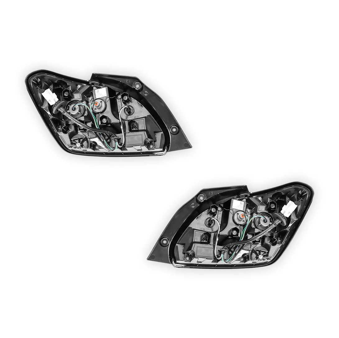 Mitsubishi Mirage LA (2020 - 2023) Genuine Amber / Black LED Tail Lights LH + RH - Image 3