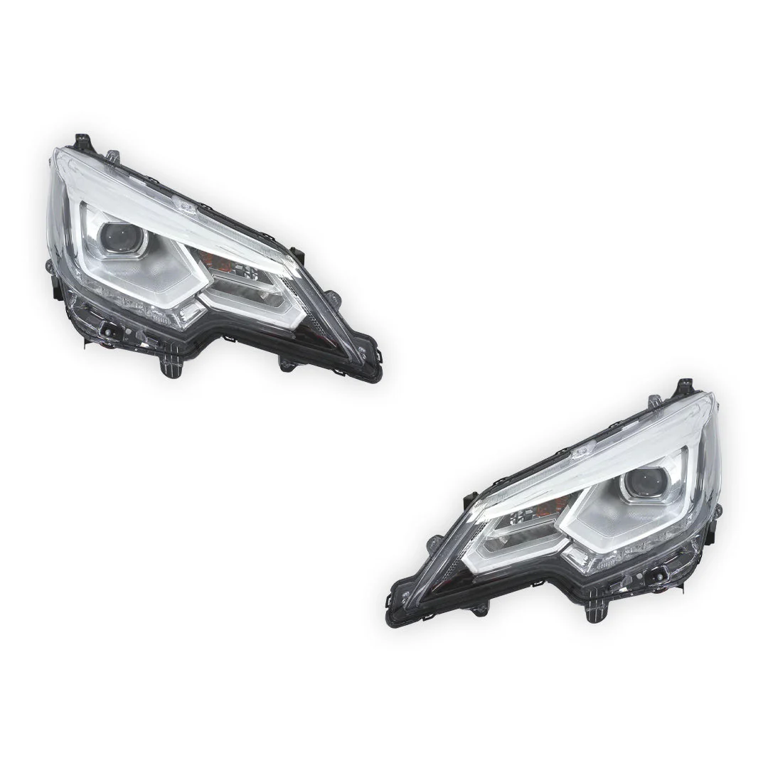 Mitsubishi Mirage LA (2020 - 2023) Genuine Black LED Headlights LH + RH - Image 2