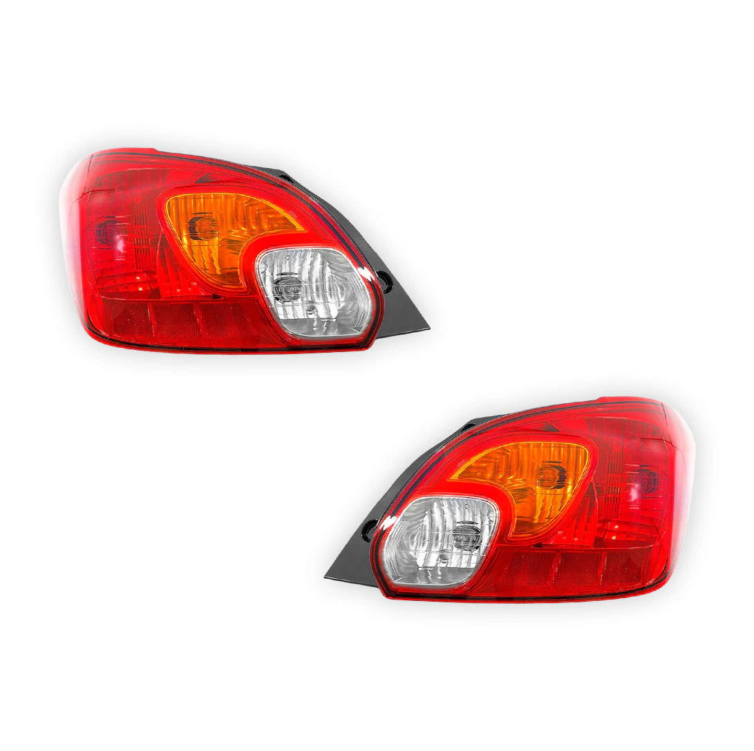 Mitsubishi Mirage LA (2020 - 2023) Genuine Red Halogen Tail Lights LH + RH - Image 2