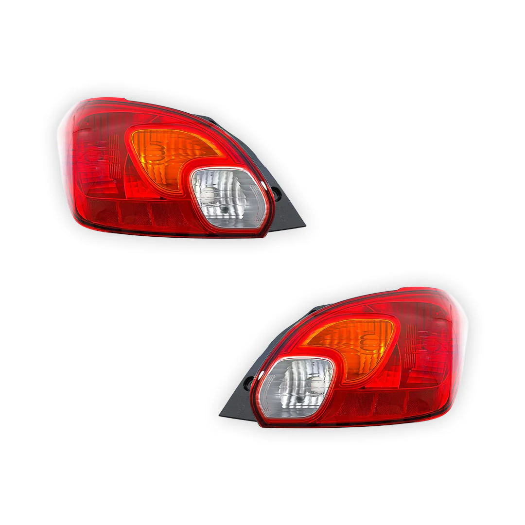Mitsubishi Mirage LA Series 1 (2012 - 2016) OEM Style Non LED Tail Lights LH + RH - Image 3