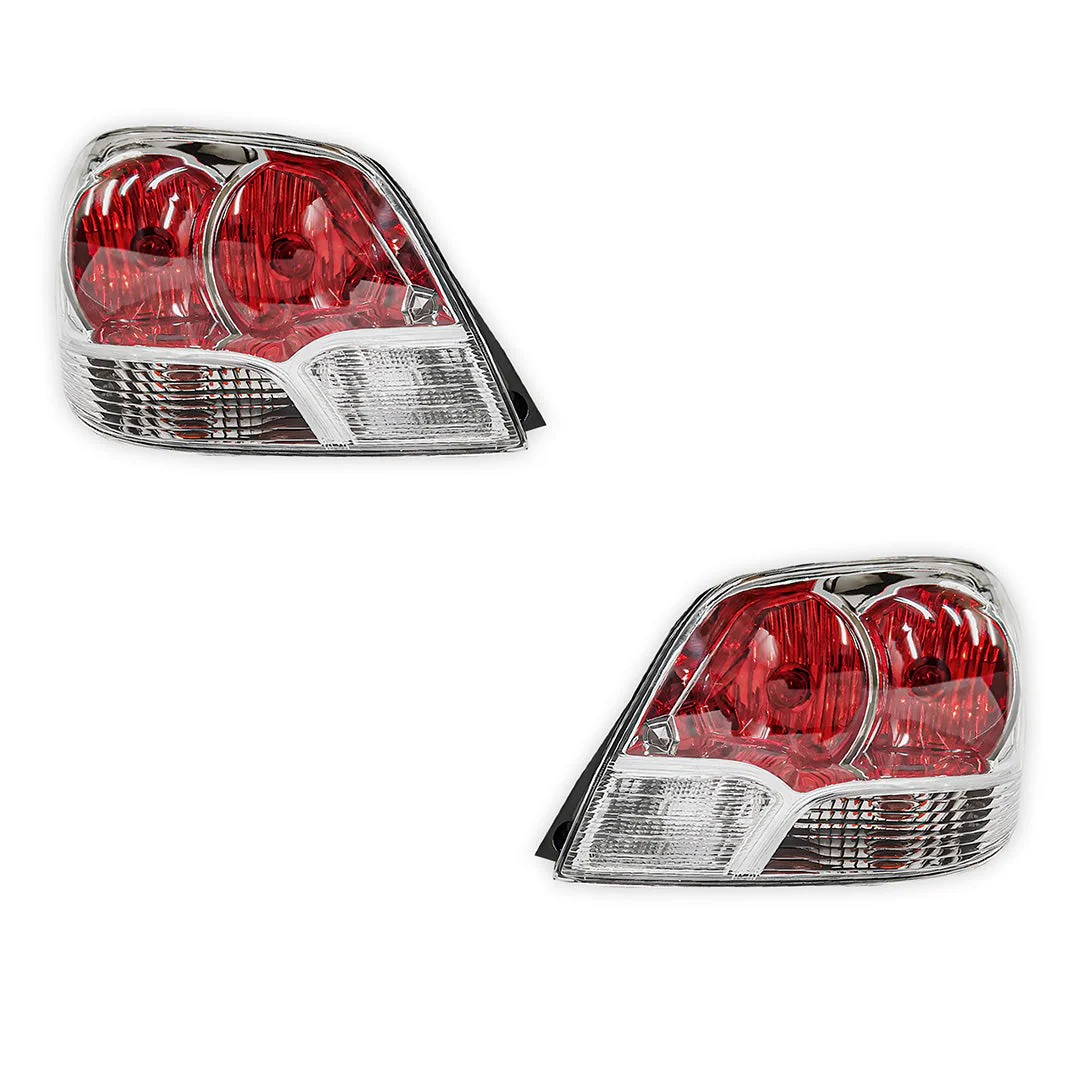 Mitsubishi Outlander ZE (2002 - 2004) OEM Style Tail Lights LH + RH - Image 2