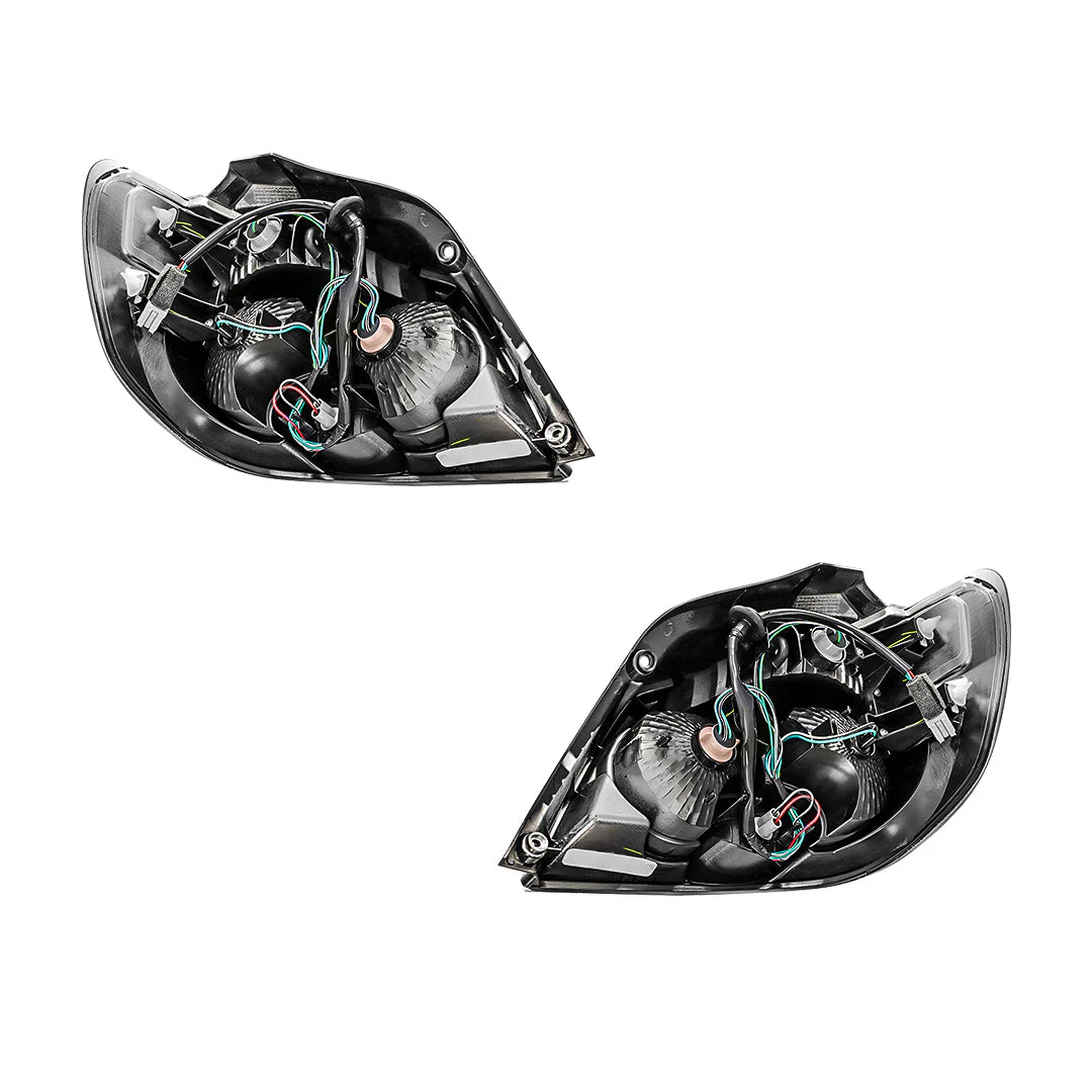 Mitsubishi Outlander ZF (2004 - 2006) Clear Halogen OEM Style Tail Lights LH + RH - Image 3