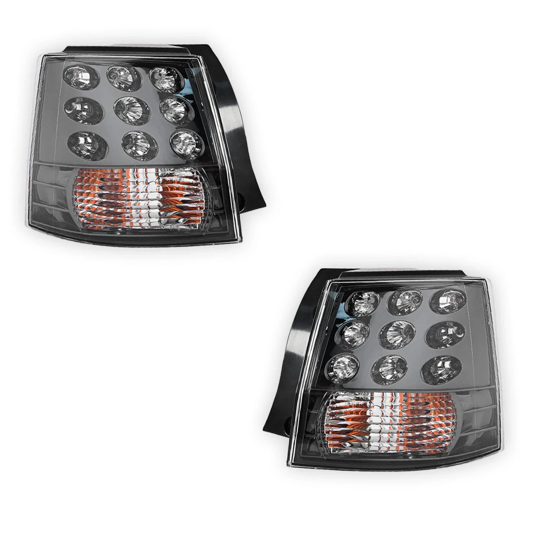 Mitsubishi Outlander ZH (2009 - 2012) Outer Clear / Red OEM Style Tail Lights LH + RH - Image 2