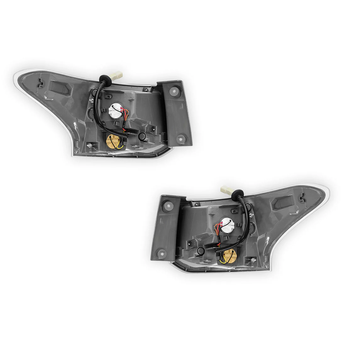 Mitsubishi Outlander ZJ (2012 - 2014) Genuine Clear LED Tail Lights LH + RH - Image 3
