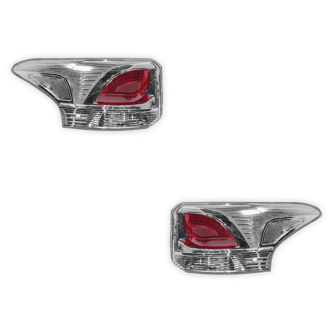 Mitsubishi Outlander ZJ (2012 - 2015) Non-LED OEM Style Tail Lights LH + RH - Image 2