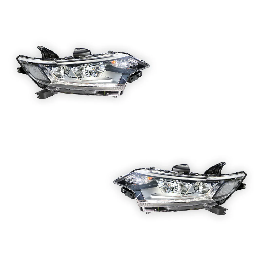 Mitsubishi Outlander ZK (2015 - 2018) Genuine Clear / Black Xenon Headlights LH + RH - Image 2