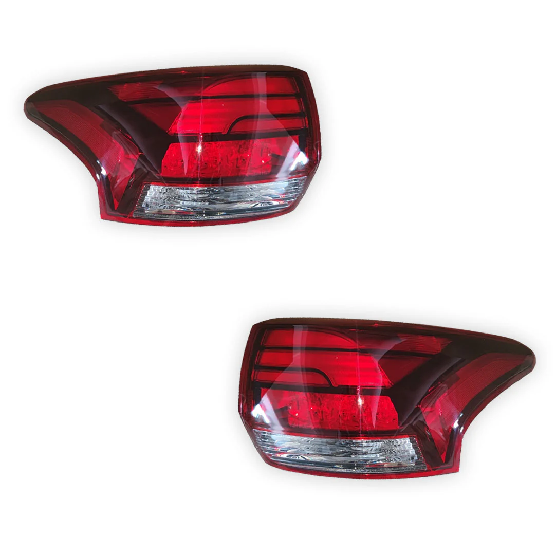 Mitsubishi Outlander ZL (2018 - 2021) Outer Red LED OEM Style Tail Lights LH + RH - Image 2