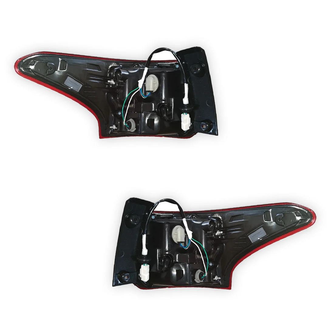Mitsubishi Outlander ZL (2018 - 2021) Outer Red LED OEM Style Tail Lights LH + RH - Image 3