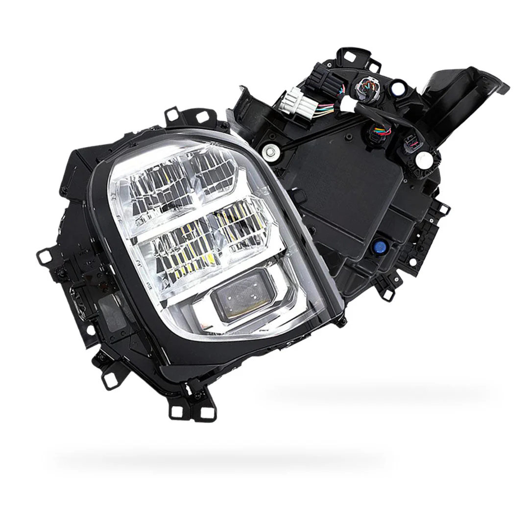 Mitsubishi Outlander ZM (2021 - 2025) Genuine Clear / Black LED Headlights LH + RH