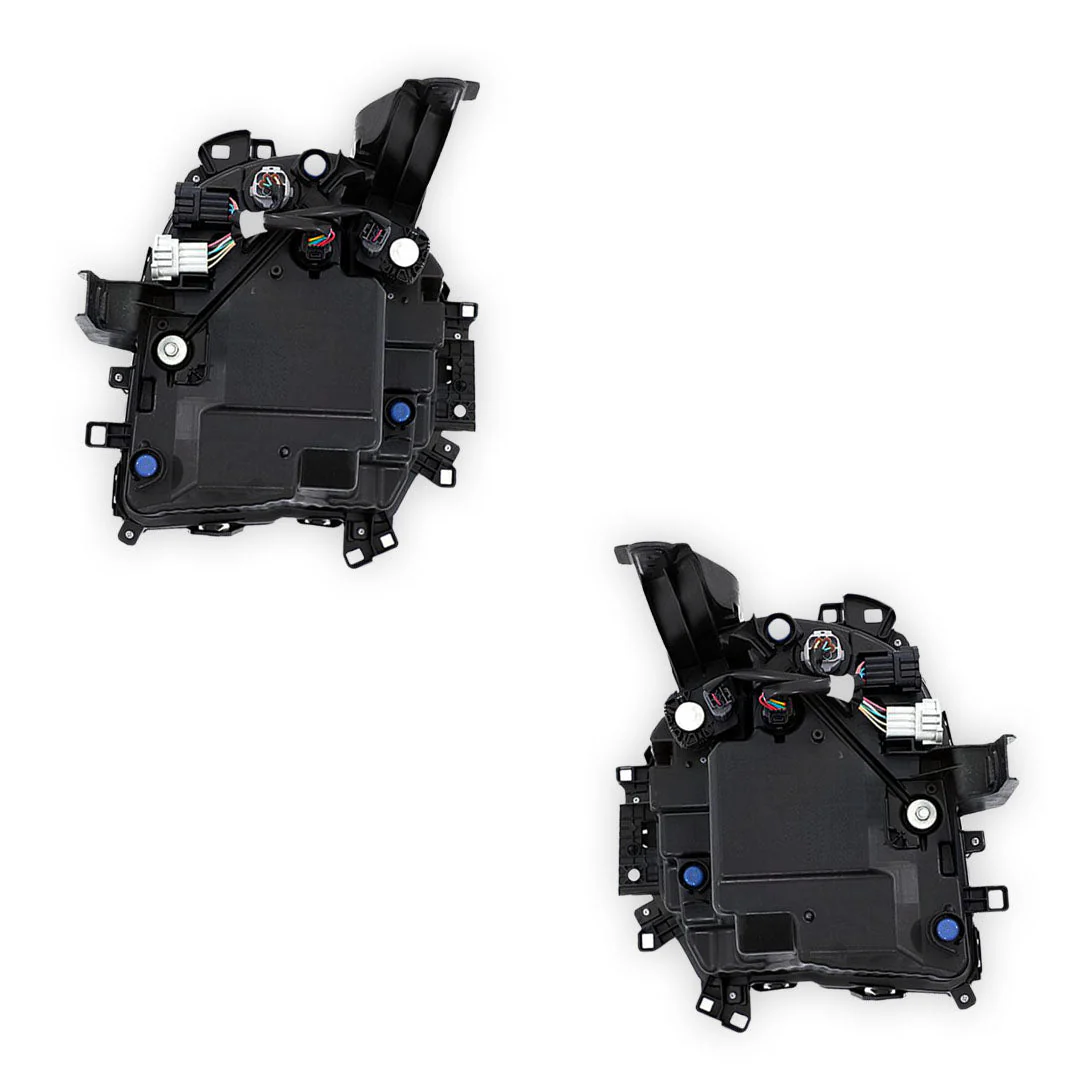 Mitsubishi Outlander ZM (2021 - 2025) Genuine Clear / Black LED Headlights LH + RH - Image 3