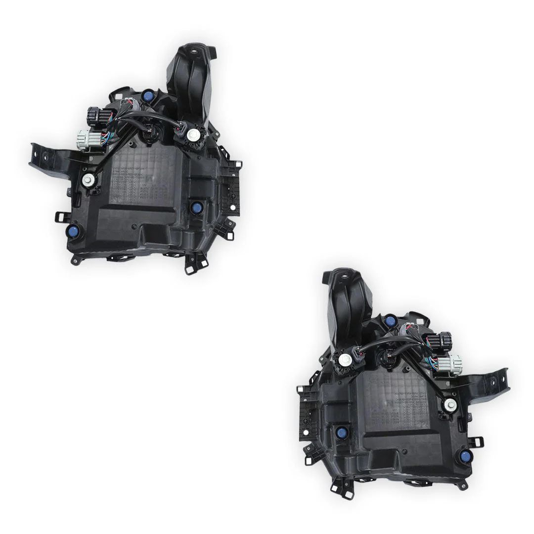 Mitsubishi Outlander ZM (2021 - 2025) Genuine Clear / Black LED Headlights LH + RH - Image 3