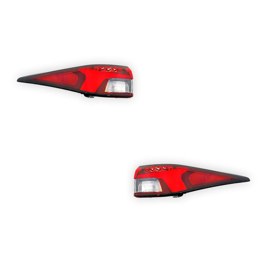 Mitsubishi Outlander ZM (2021 - 2025) Genuine Clear / Red LED Tail Lights LH + RH - Image 2