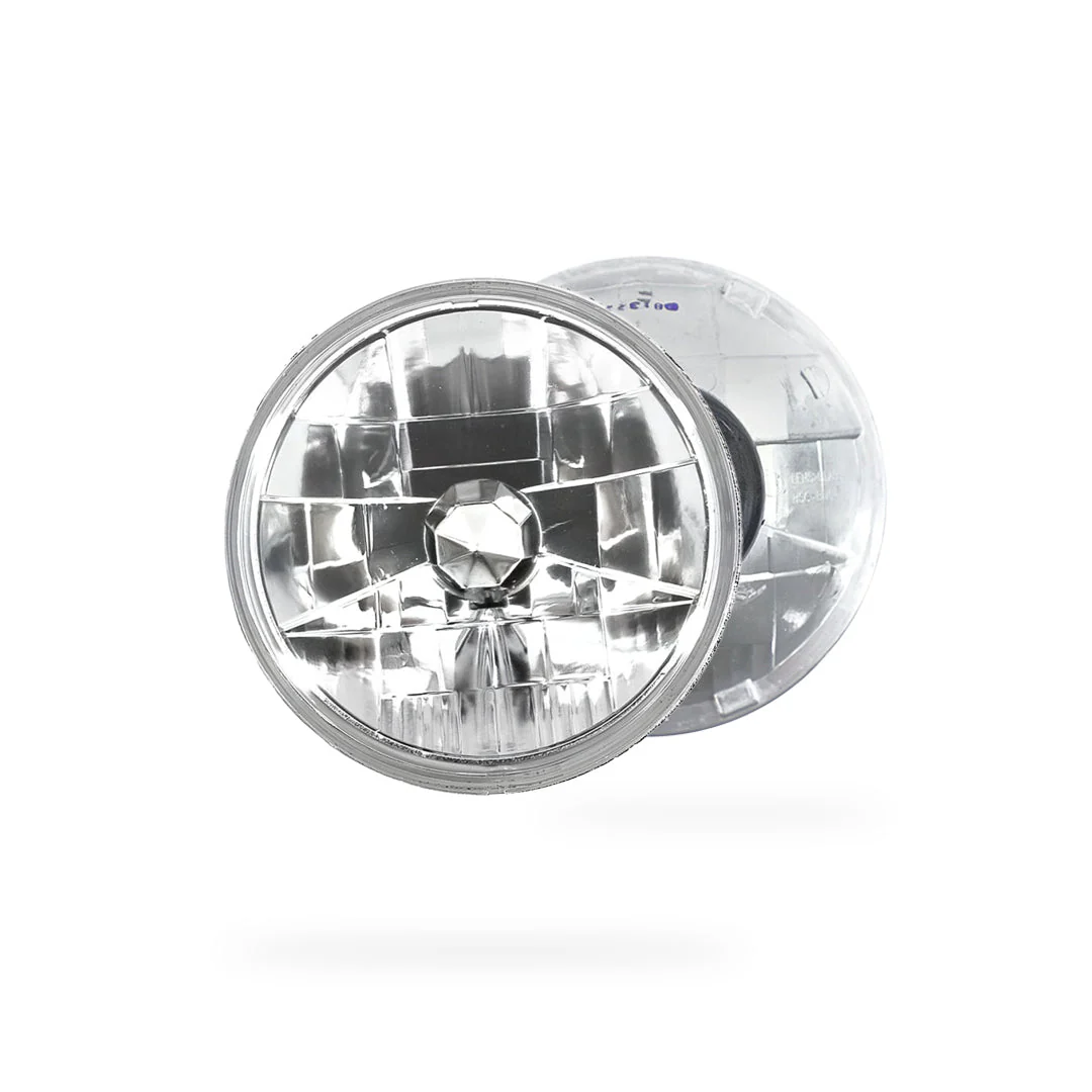 Mitsubishi Pajero NG (1989 - 1990) Glass Diamond Halogen OEM Style Headlights LH + RH