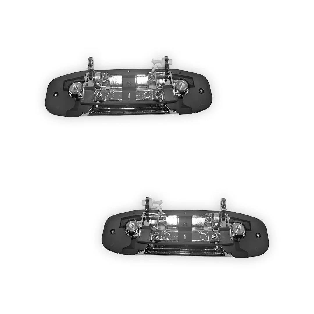 Mitsubishi Pajero  NH / NK / NJ / NL (1991 - 2000) Front and Rear Clip Type Chrome Outer Door Handles LH + RH - Image 3