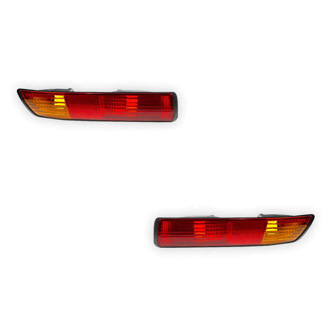 Mitsubishi Pajero NM (2000 - 2002) Rear Bumper Light Bars LH + RH - Image 2