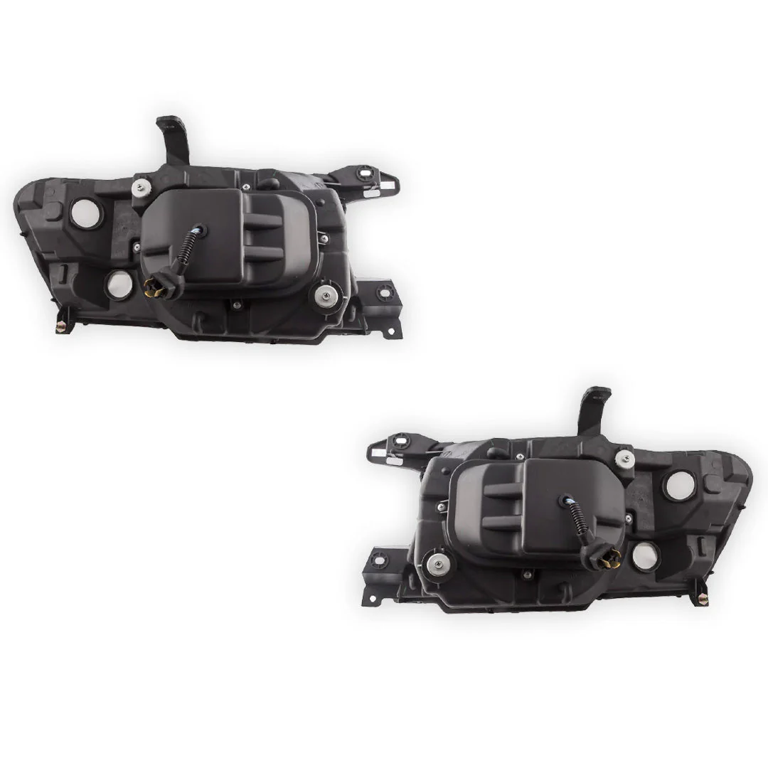 Mitsubishi Pajero NM NP (2000 - 2006) Halo Angel Eyes Headlights LH + RH - Image 4