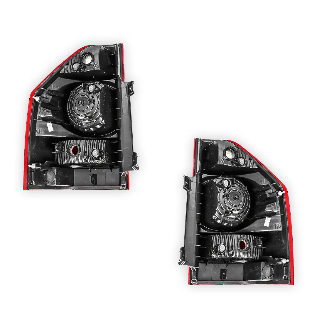 Mitsubishi Pajero NP (2002 - 2006) Halogen OEM Style Tail Lights LH + RH - Image 3