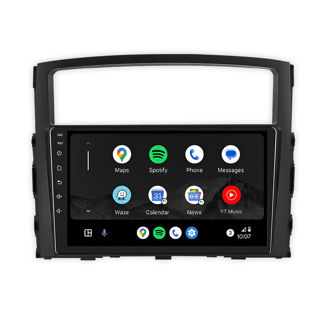 Mitsubishi Pajero NS / NT (2006 - 2014) 9" 13.3" Wireless Android 15 Head Unit for Apple CarPlay / Android Auto - Image 2
