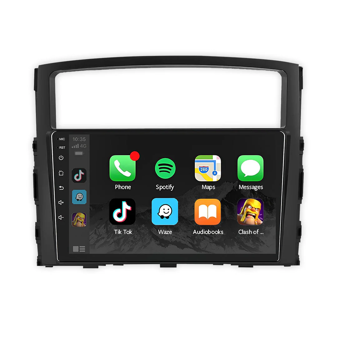 Mitsubishi Pajero NS / NT (2006 - 2014) 9" 13.3" Wireless Android 15 Head Unit for Apple CarPlay / Android Auto - Image 3