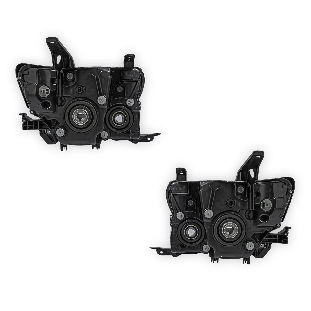Mitsubishi Pajero NS NT NW (2006 - 2015) Manual Headlights LH + RH - Image 3