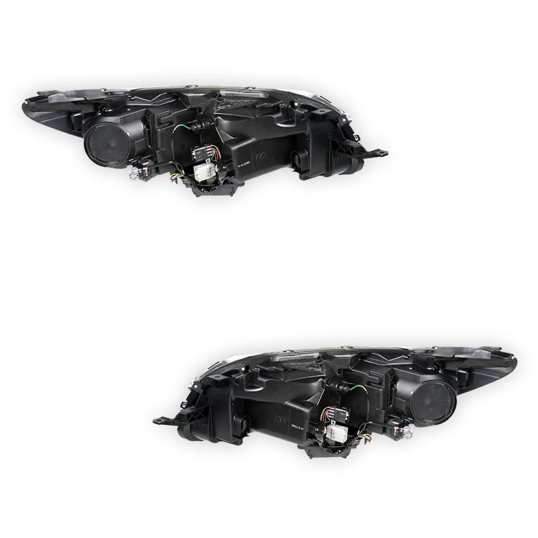 Mitsubishi Pajero Sport QE (2015 - 2019) Genuine Clear / Chrome LED Headlights LH + RH - Image 3