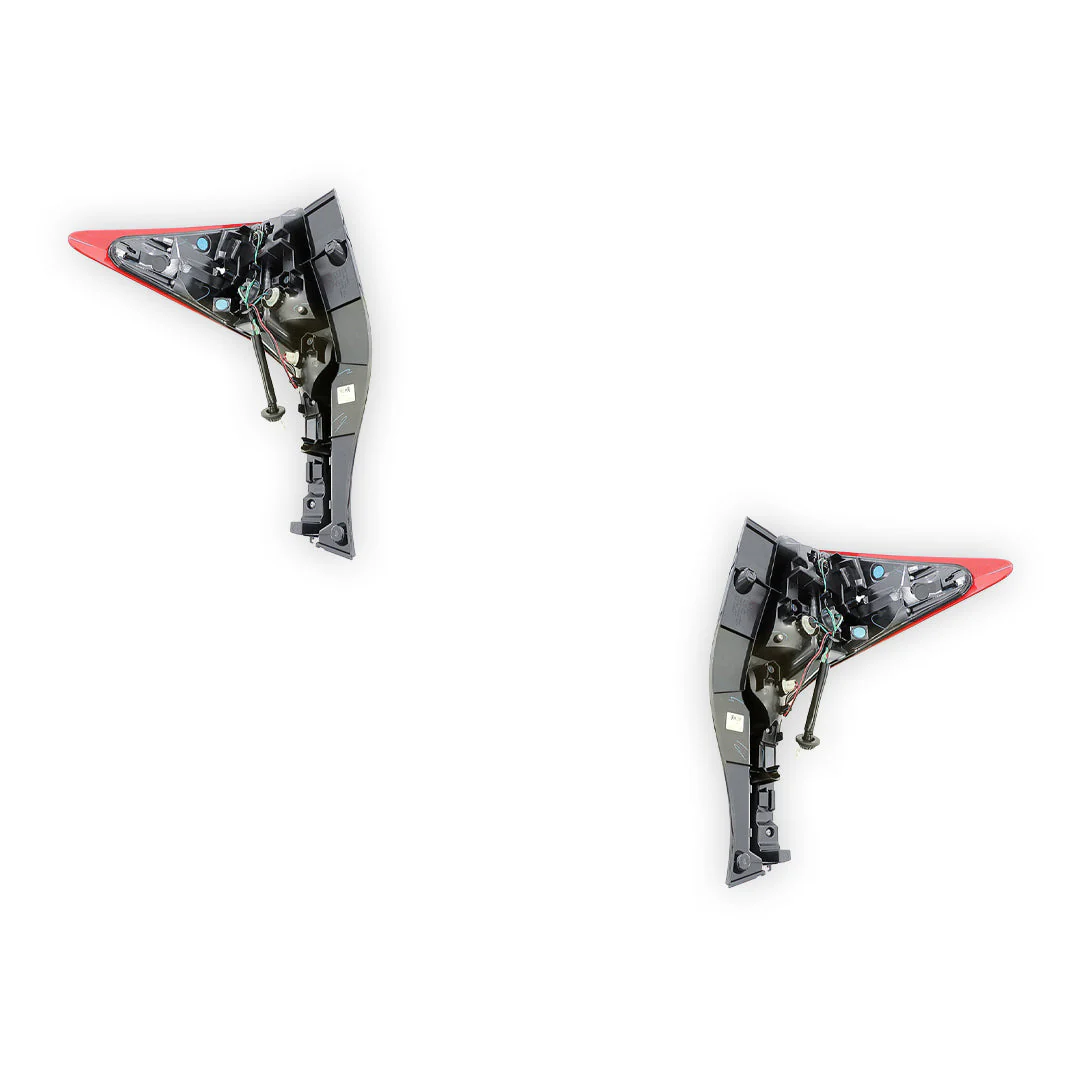 Mitsubishi Pajero Sport QE (2015 - 2019) Genuine Outer Red / Black LED Tail Lights LH + RH - Image 3