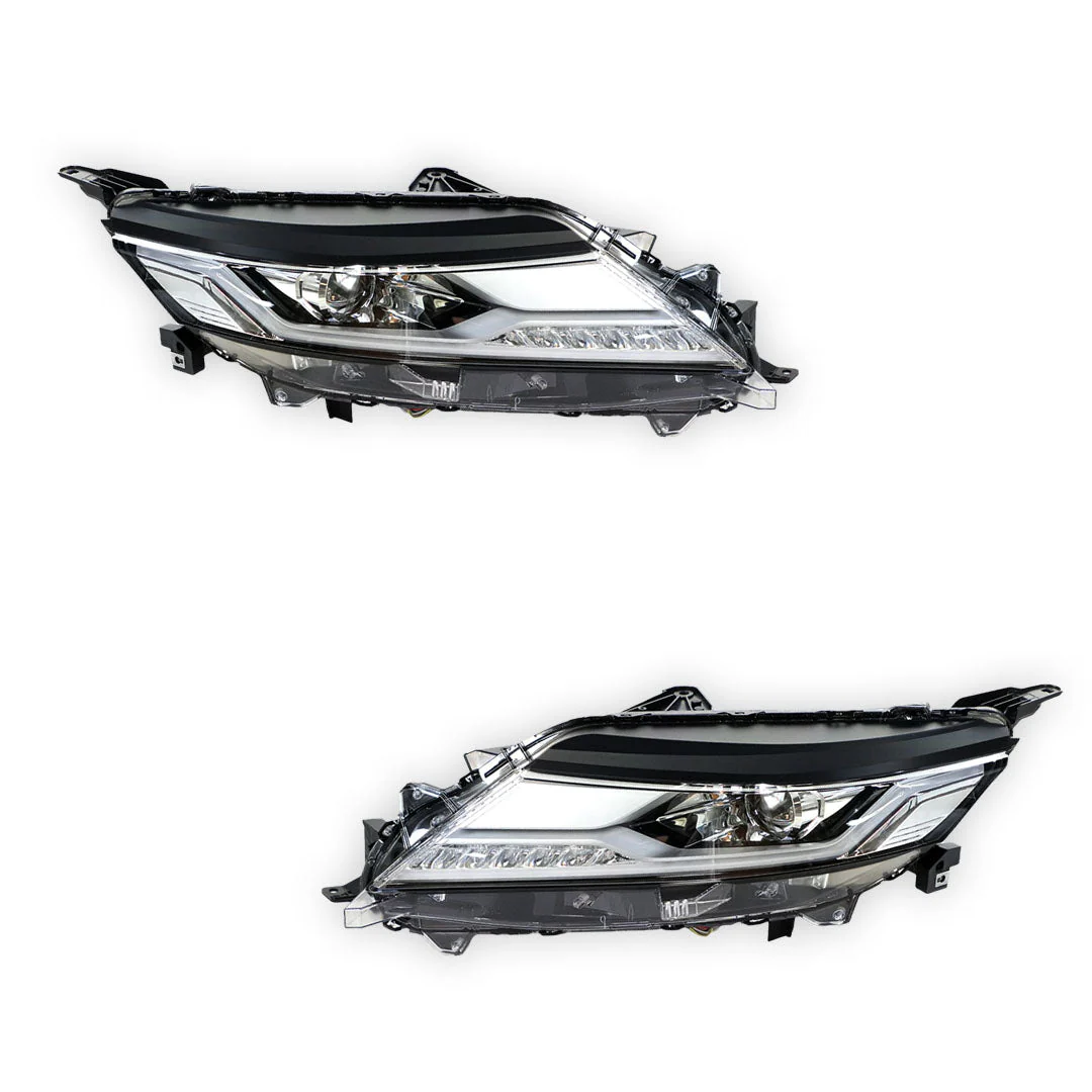Mitsubishi Pajero Sport QF (2019 - 2024) Genuine Black LED Headlights LH + RH - Image 2