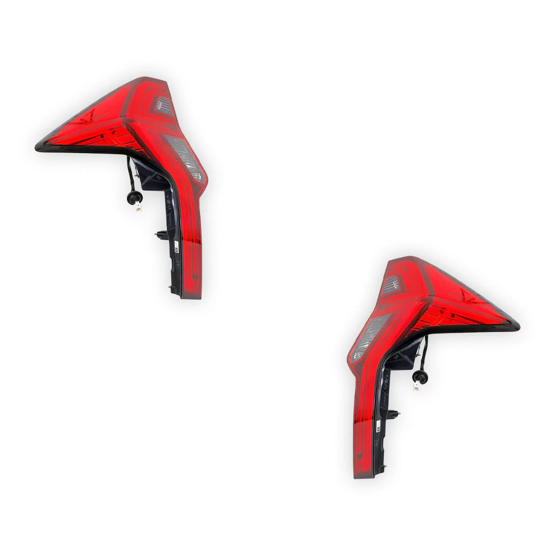 Mitsubishi Pajero Sport QG (2024 - 2025) Genuine Red LED Tail Lights LH + RH - Image 2