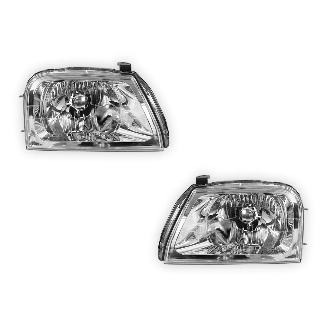 Mitsubishi Triton MK (2001 - 2004) OEM Style Headlights LH + RH - Image 2