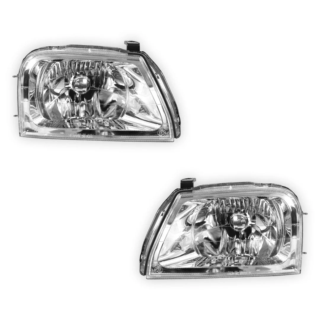 Mitsubishi Triton MK (2004 - 2006) OEM Style Headlights LH + RH - Image 2
