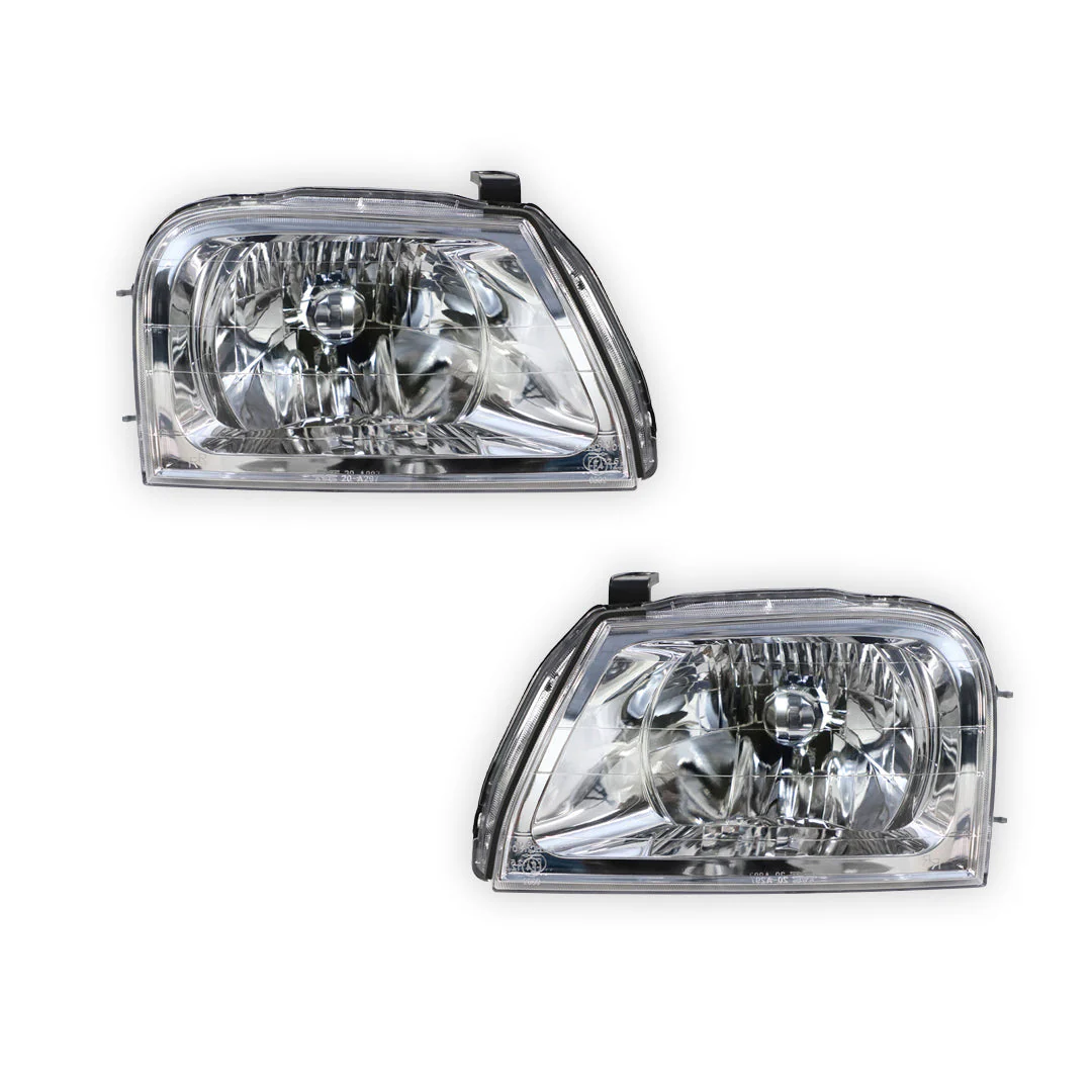 Mitsubishi Triton MK (2004 - 2006) OEM Style Headlights LH + RH - Image 2